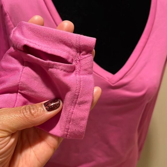 Bally | Pink Long Sleeve V-neck - Picture 2 of 16